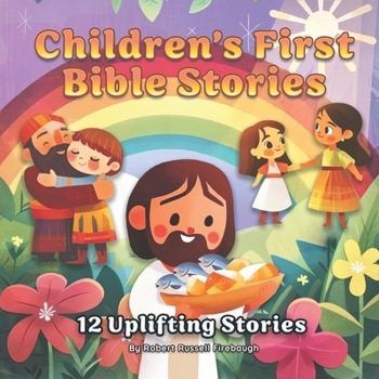 Paperback Children's First Bible Stories: 12 Uplifting and Inspiring Scriptures for Kids Book