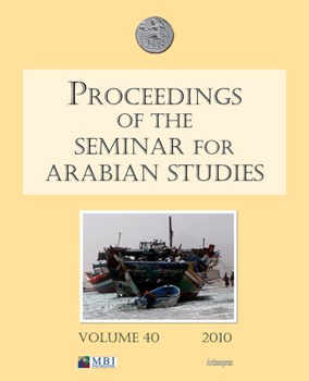 Paperback Proceedings of the Seminar for Arabian Studies Book