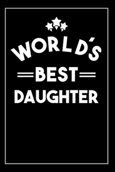 Paperback Worlds Best Daughter In Law: Blank Lined Journal Book