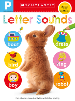 Paperback Letter Sounds Pre-K Workbook: Scholastic Early Learners (Skills Workbook) Book