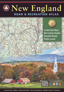New England Road and Recreation Atlas - 1st Edition, 2025 (Benchmark)