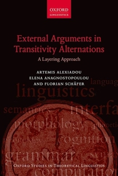 Hardcover External Arguments in Transitivity Alternations Book