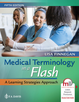 Paperback Medical Terminology in a Flash: A Learning Strategies Approach Book