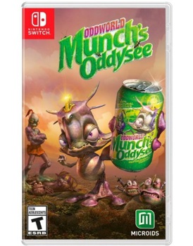 Game - Nintendo Switch Oddworld: Munch's Oddysee Book