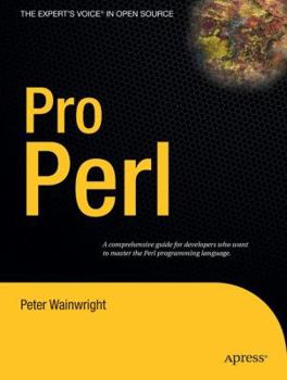 Paperback Pro Perl Book