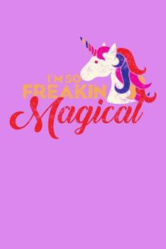 Paperback I'm So Freakin Magical: Mood Tracker Book