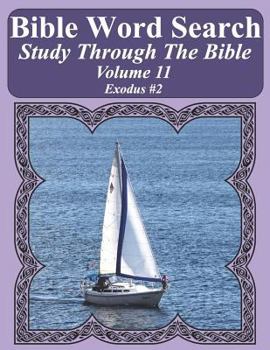 Paperback Bible Word Search Study Through The Bible: Volume 11 Exodus #2 [Large Print] Book