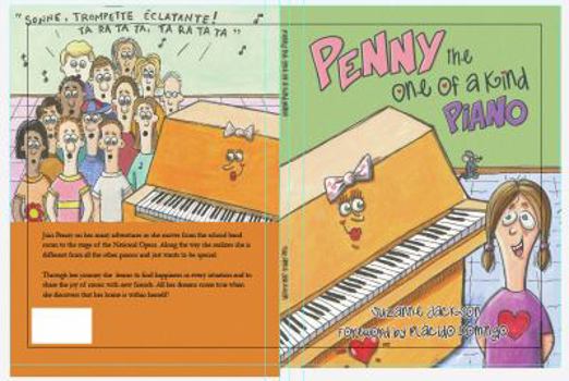 Hardcover Penny the Piano Book
