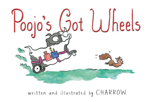 Hardcover Poojo's Got Wheels Book