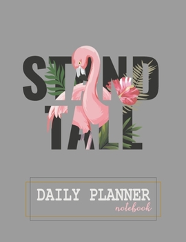 Notebook: Daily planner notebook with  cute cover and daily planner pages, Extra large (8.5 x 11) inches, 110 pages, planner notebooks (Planner books)