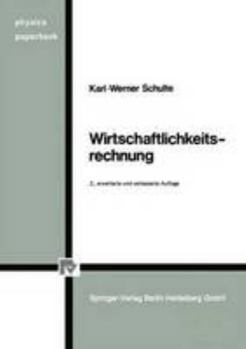 Paperback Wirtschaftlichkeitsrechnung Book