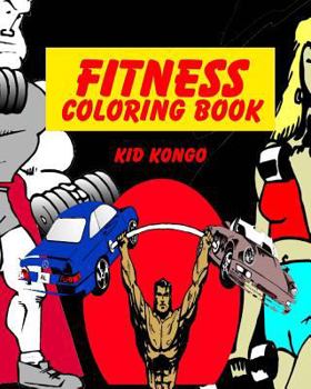 Paperback Fitness Coloring Book