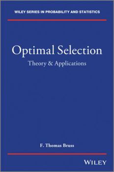 Hardcover Optimal Selection Problems: Theory and Applications Book