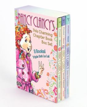 Hardcover Fancy Nancy: Nancy Clancy's Tres Charming Chapter Book Box Set: Books 1-3 Book
