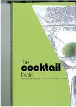 Hardcover The Cocktail Bible Book