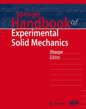 Hardcover Springer Handbook of Experimental Solid Mechanics [With DVD ROM] Book