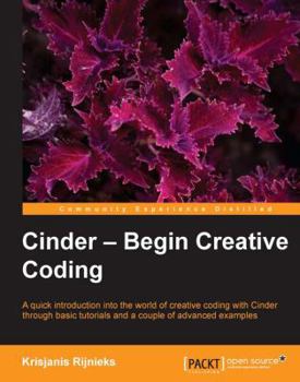 Paperback Cinder: Begin Creative Coding Book