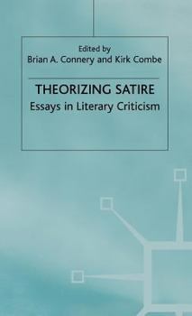 Hardcover Theorizing Satire: Essays in Literary Criticism Book