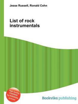 Paperback List of Rock Instrumentals Book