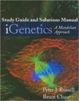 Paperback iGenetics Study Guide and Solutions Manual: A Mendelian Approach Book