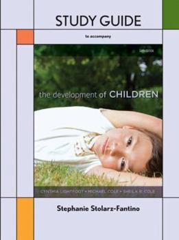 Paperback The Development of Children Study Guide Book