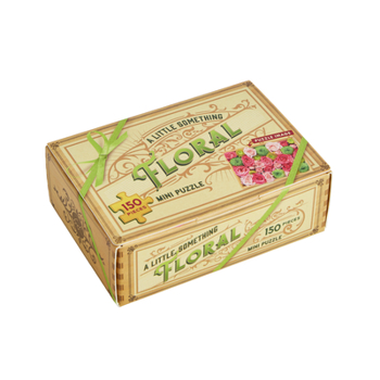 Misc. A Little Something Floral: 150-Piece Mini Puzzle Book