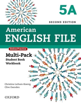 Paperback American English File 2e 5a Multipack 2019 Book