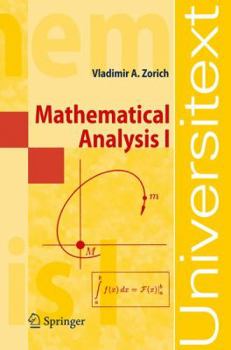 Paperback Mathematical Analysis I Book