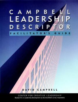 Paperback Campbell Leadership Descriptor Facilitator's Guide Package Book