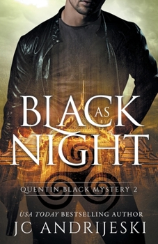 Paperback Black As Night (Quentin Black Mystery #2): Quentin Black World Book