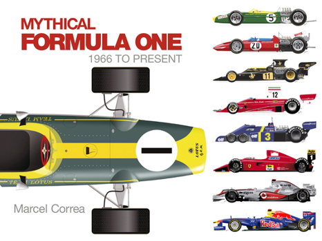 Hardcover Mythical Formula One: 1966 to Present Book
