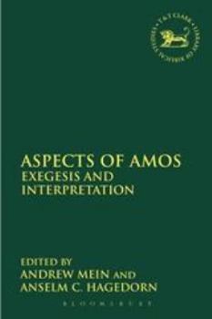 Paperback Aspects of Amos: Exegesis and Interpretation Book