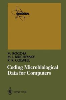 Paperback Coding Microbiological Data for Computers Book