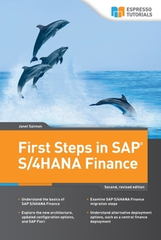 Paperback First Steps in SAP S/4HANA Finance Book