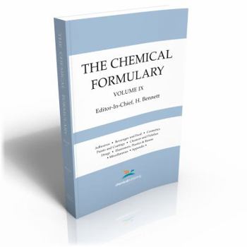 Paperback The Chemical Formulary, Volume 9 Book