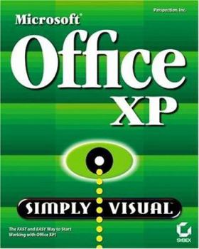 Paperback Microsoft Office XP Simply Visual Book
