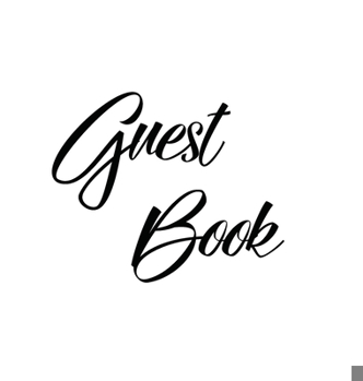 Hardcover Black and White Guest Book, Weddings, Anniversary, Party's, Special Occasions, Memories, Christening, Baptism, Visitors Book, Guests Comments, Vacatio Book