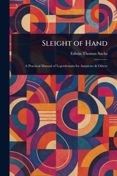 Paperback Sleight of Hand Book