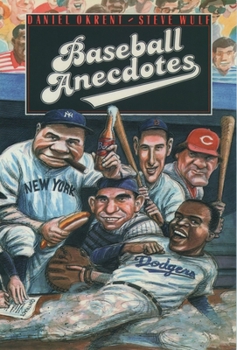 Hardcover Baseball Anecdotes Book