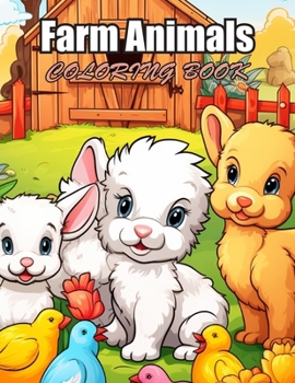 Farm Animals Coloring Book for Kids: 100+ Designs for Stress Relief, Relaxation, and Creativity