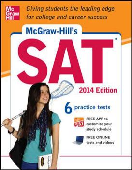 Paperback McGraw-Hill's SAT, 2014 Edition Book