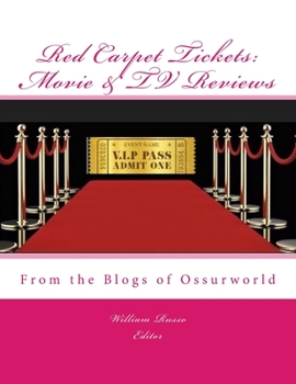 Paperback Red Carpet Tickets: Movie & TV Reviews Book