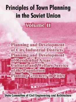 Paperback Principles of Town Planning in the Soviet Union: Volume II [Russian] Book