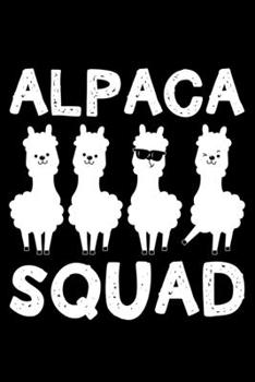 Paperback Alpaca Squad: Lined A5 Notebook for Alpaca Book