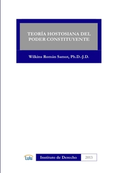 Paperback Teoria Hostosiana del Poder Constituyente [Spanish] Book