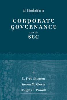 Paperback An Introduction to Corporate Governance and the SEC Book