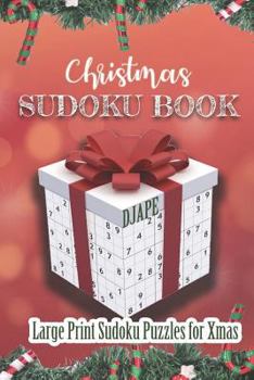 Paperback Christmas Sudoku Book: Large Print Sudoku Puzzles for Xmas Book