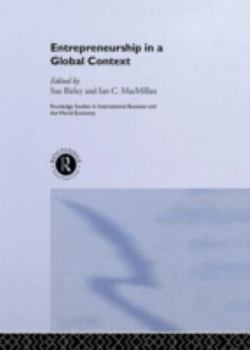 Hardcover Entrepreneurship in a Global Context Book