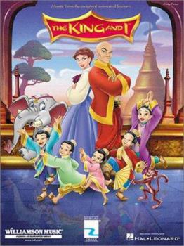 Paperback The King and I: Music from the Animated Musical for Easy Piano Book