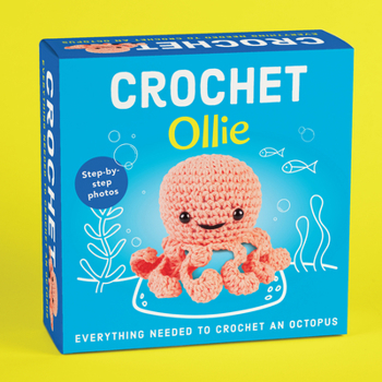 Misc. Pil Crochet Kit for Beginners - Ollie the Octopus Amigurumi - Complete DIY Kit with Step-By-Step Instructions, Yarn, Hook, Safety Eyes & Stuffing - Ma Book